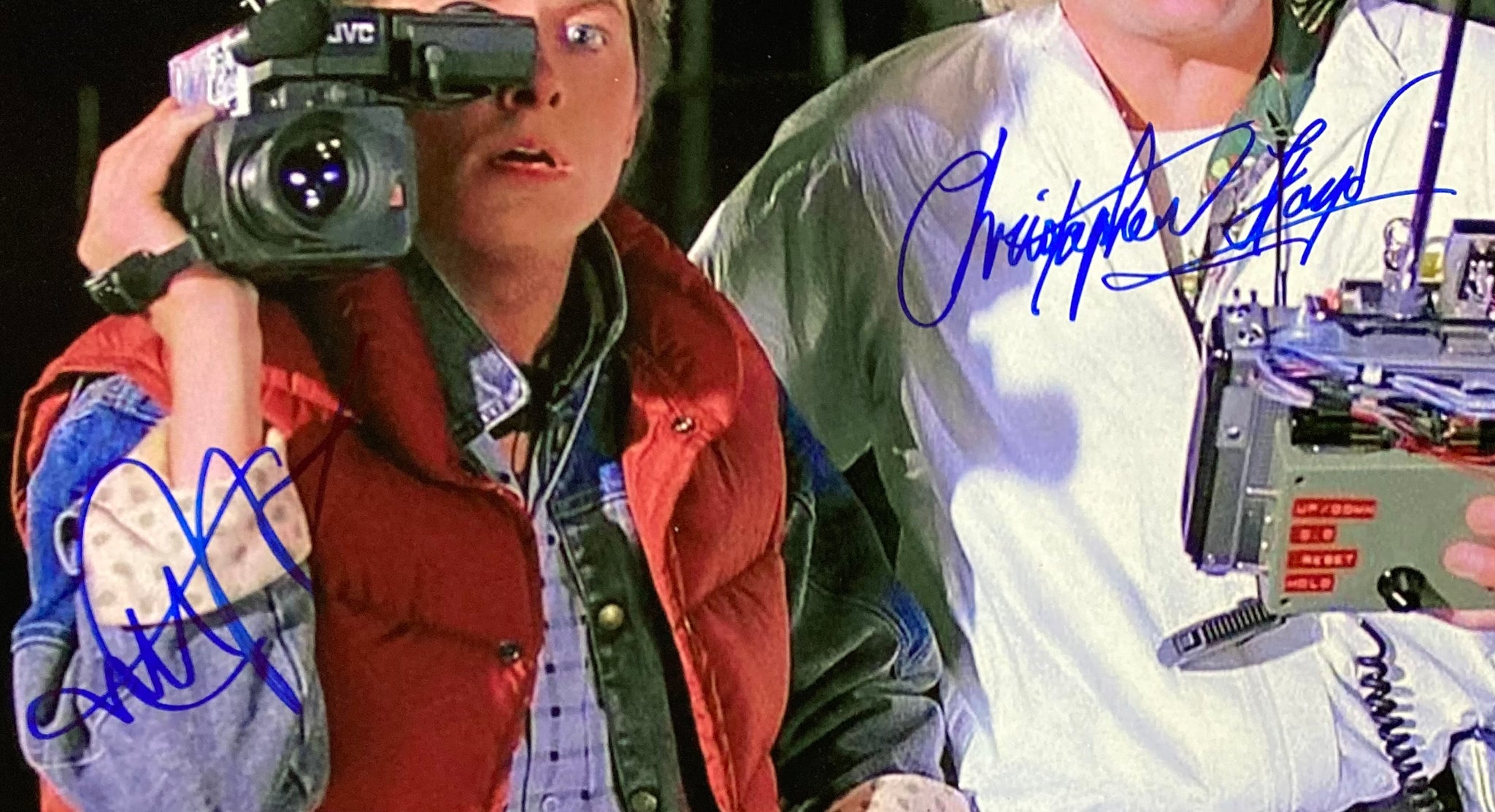 Michael J. Fox creates 'Back To The Future' goalie mask with