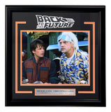 Michael J Fox & Lloyd Signed Framed 11x14 Back to the Future Photo 4 JSA+BAS