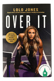 Lolo Jones Signed Over It Hardcover Book BAS