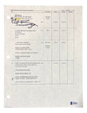 Lou Bega Signed 1999 Billboard Music Awards Document BAS