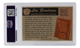 Lou Boudreau Signed 1955 Bowman Kansas City Athletics Baseball Card #89 PSA/DNA