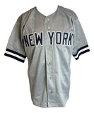 Lou Piniella New York Signed Gray Baseball Jersey Sweet Inscribed JSA Hologram