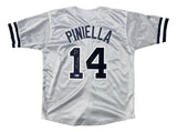 Lou Piniella New York Signed Gray Baseball Jersey 77-78 WSC Inscribed BAS