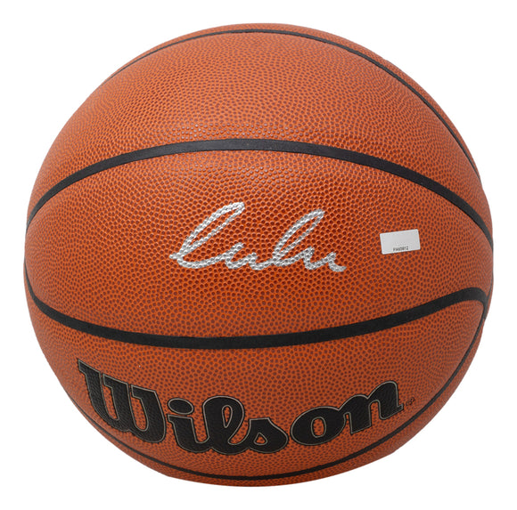 Luka Doncic Dallas Mavericks Signed Wilson Basketball Panini Authentic Sports Integrity