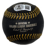 Luis Robert New York Mets Signed Official MLB Black Leather Baseball BAS