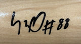 Luis Robert New York Mets Signed Tan Louisville Slugger Bat BAS