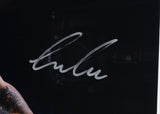 Luka Doncic Signed Framed 16x20 Dallas Mavericks Logoman Photo Panini