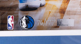 Luka Doncic Signed Framed 16x20 Dallas Mavericks Logoman Photo Panini