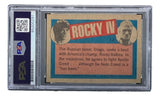 Dolph Lundgren Signed 1985 Topps #12 Rocky IV Ivan Drago Trading Card PSA/DNA