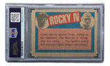 Dolph Lundgren Signed 1985 Topps #17 Rocky IV Ivan Drago Trading Card PSA/DNA