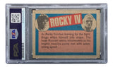 Dolph Lundgren Signed 1985 Topps #31 Rocky IV Ivan Drago Trading Card PSA/DNA
