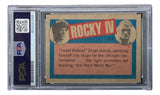 Dolph Lundgren Signed 1985 Topps #33 Rocky IV Ivan Drago Trading Card PSA/DNA
