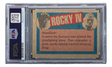 Dolph Lundgren Signed 1985 Topps #9 Rocky IV Ivan Drago Trading Card PSA/DNA