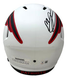 Mac Jones Signed New England Patriots FS Lunar Eclipse Replica Speed Helmet BAS