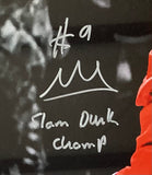 Mac McClung Signed Framed 16x20 76ers NBA Slam Dunk Contest Photo JSA Sports Integrity