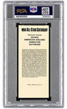 Magic Johnson Signed 1989 NBA All-Star Game Ticket PSA/DNA Auto 10