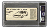 Magic Johnson Signed Lakers 1989/90 Playoff Ticket PSA/DNA Auto Gem MT 10
