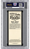 Magic Johnson Signed 1995/96 vs Clippers Return Season Ticket PSA/DNA Auto 10