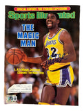Magic Johnson Lakers Signed Sports Illustrated Magazine May 13 1985 BAS