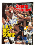 Magic Johnson Lakers Signed Sports Illustrated Magazine May 23 1988 BAS
