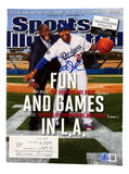 Magic Johnson Lakers Signed Sports Illustrated Magazine May 28 2012 BAS