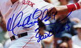 Manny Ramirez Signed Framed 16x20 Boston Red Sox Photo God Ble$$ Inscribed BAS Sports Integrity