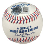 A Manny Ramirez signed Boston Red Sox Logo Baseball, inscribed "04-07 Champs," authenticated by BAS, from Sports Integrity.