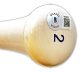 Marcus Semien Rangers Signed Blue Marucci MB23-S Model Bat 23 WS Champ BAS