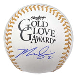 Marcus Semien New York Mets Signed Rawlings Official Gold Glove Baseball BAS