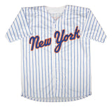 Marcus Semien New York Signed White Baseball Jersey BAS