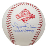 Mariano Rivera Signed New York Yankees 1996 MLB WS Baseball 96 W.S. Champs JSA Sports Integrity