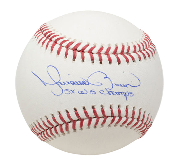 Mariano Rivera Signed New York Yankees MLB Baseball 5x WS Champs JSA Sports Integrity