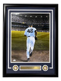 Mariano Rivera Signed Framed 16x20 New York Yankees Photo 100% Unanimous JSA