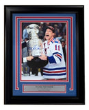 Mark Messier Signed Framed 8x10 New York Rangers Photo Steiner CX