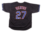 Mark Vientos New York Signed Black Baseball Jersey BAS