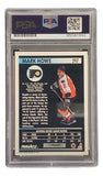 The Mark Howe Signed 1991 Pinnacle #297 Philadelphia Flyers Hockey Card by Sports Integrity is PSA/DNA authenticated, showing his photo, stats, team logo, and career highlights with the PSA label and barcode at the top.