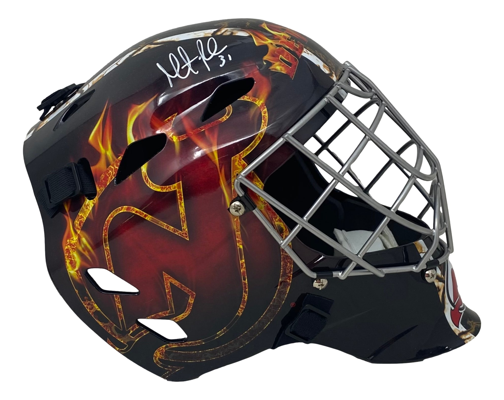New Jersey Devils Full Size Goalie Mask - SWIT Sports