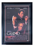 Martin Scorsese Signed Framed 26x40 Casino Movie Poster BAS Sports Integrity