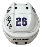 Martin St. Louis Signed Lightning Full Size Authentic Bauer Helmet JSA Hologram