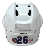 Martin St. Louis Signed Lightning Full Size Authentic Bauer Helmet JSA Hologram