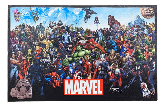 Marvel Stretched 16x20 Characters Canvas Sports Integrity