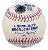Mason Miller Athletics Signed 2024 MLB All Star Game Baseball The Reaper BAS