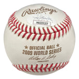 Hideki Matsui Signed New York Yankees 2009 WS Baseball WS MVP Inscribed JSA