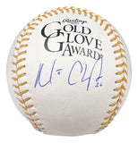 Matt Chapman San Francisco Giants Signed Official MLB Gold Glove Baseball BAS