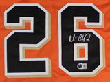 Matt Chapman San Francisco Signed Orange Baseball Jersey BAS