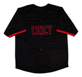 Matt McLain Cincinnati Signed Black Baseball Jersey BAS