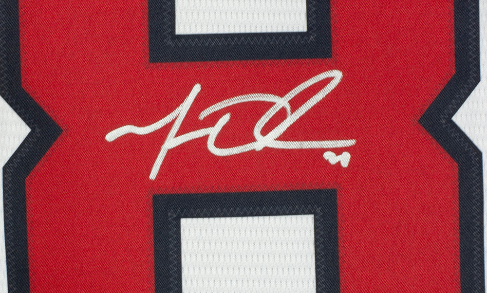 Matt Olson White Atlanta Braves Autographed Nike Authentic Jersey