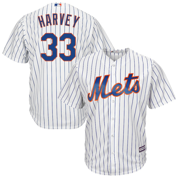Matt Harvey New York Mets Majestic Cool Base Baseball Jersey Sports Integrity