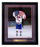 Matthew Tkacuk Signed Framed 16x20 USA Hockey 2026 Olympic Gold Photo Fanatics