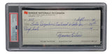 Maurice Richard Signed Montreal Canadiens Personal Bank Check #237 PSA/DNA